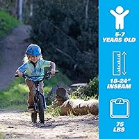 Vista 2 de STACYC Bicicleta de equilibrio eléctrica sin escobillas 16eDRIVE para niños de 5 a 7 años de edad