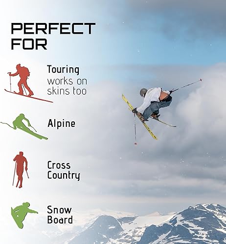 Miniatura 9 de ZUMWax RUB ON Wax Ski/Snowboard/Nordic Sample Pack – Universal & CHILL HIGH Speed – 0.71 oz cada uno, fácil aplicador de corcho, de larga duración,