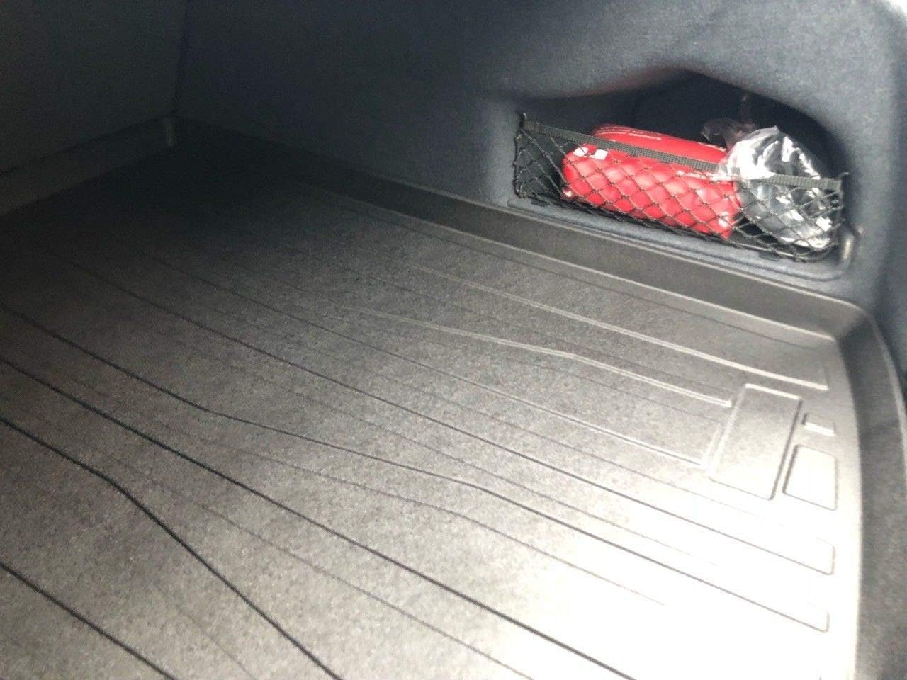 Cargo Liner - Trunk Mat for Audi A6 S6 Sedan 2012-2018 – Weather-Resistant Trunk Mats for Cars with Raised Lip – Non-Slip Car Trunk Mat Rubber – Easy to Install – Laser Pre-Cut Design