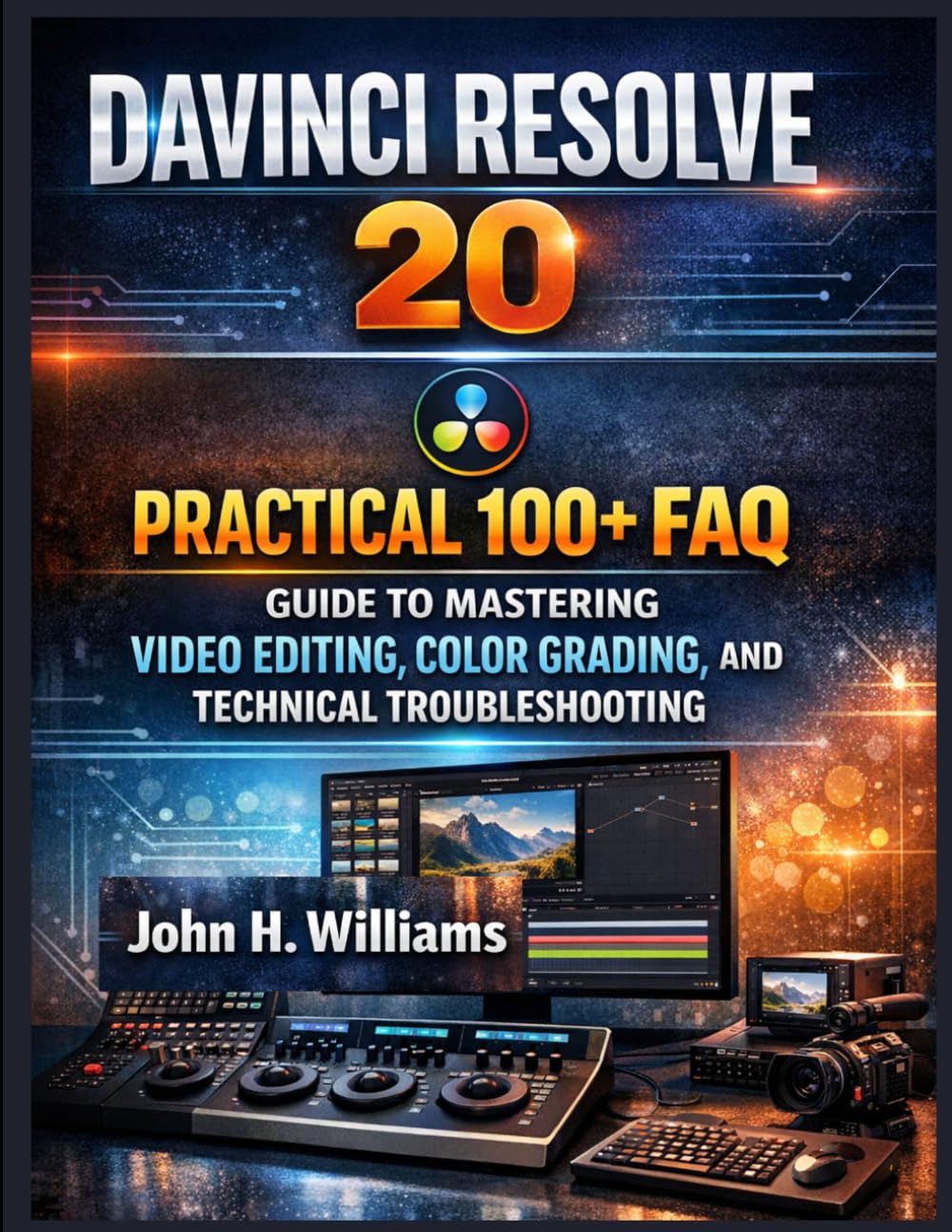 DAVINCI RESOLVE 20 PRACTICAL 100+ FAQ GUIDE TO MASTERING VIDEO EDITING, COLOR GRADING, AND TECHNICAL TROUBLESHOOTING (software userguide for seniors, ... answers, facts about, exercise and workbook)