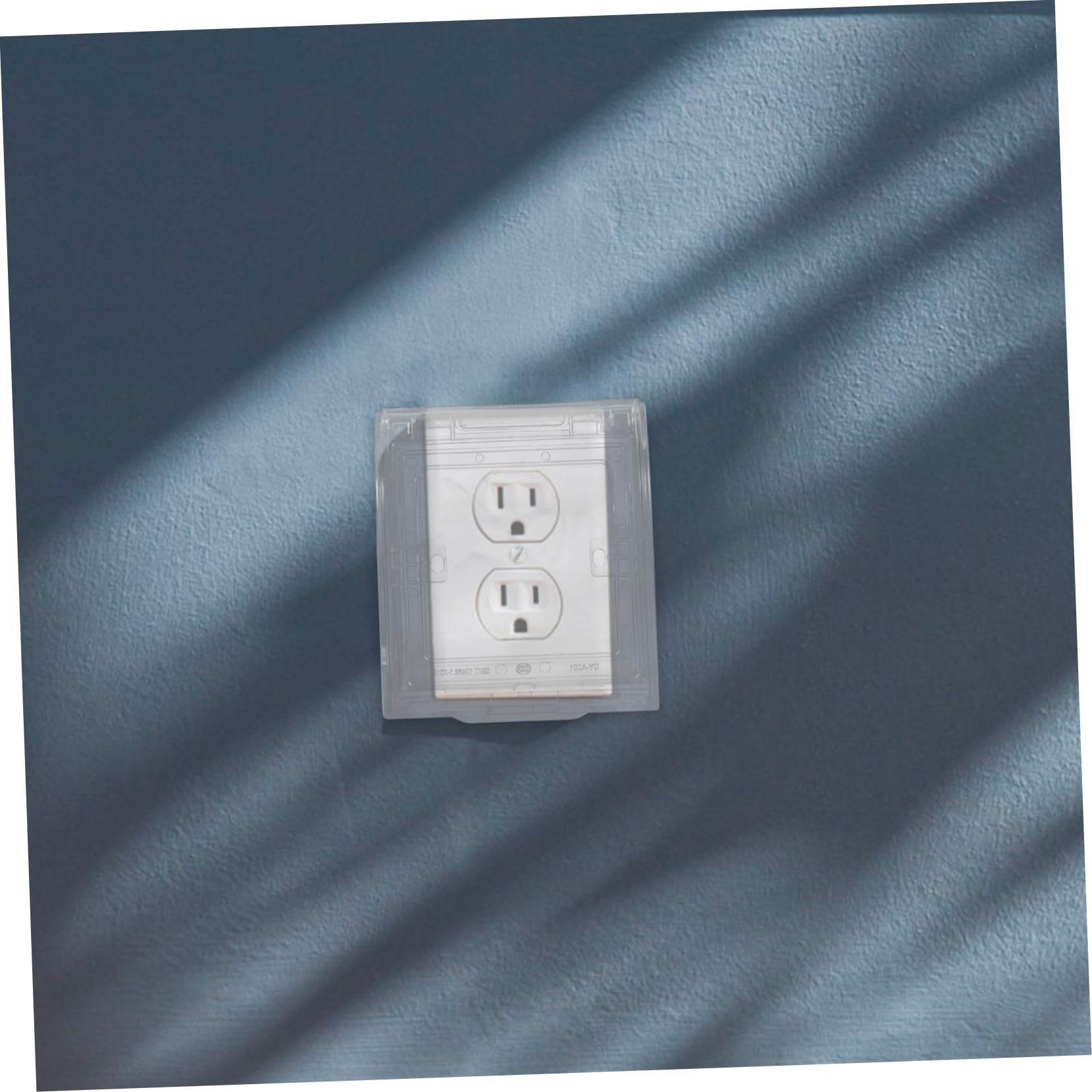 WOONEKY 10stücke Babyproof Steckdosenschutz Transparente Sicherheitsabdeckung Für Elektrische Steckdosen Kindersichere Wandsteckdosenabdeckung Installieren Schutz Vor Elektrischem Zugang