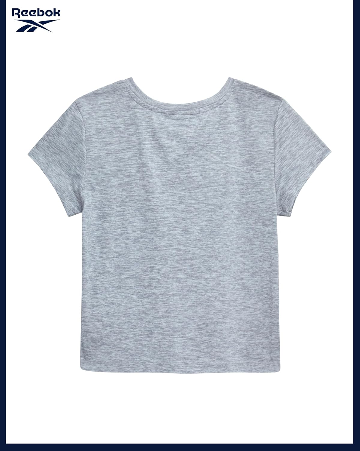 Reebok Girls Athletic Shirts - Single/Multipack Performance Short Sleeve Crewneck Girls Shirts - Gym Workout Active T-Shirts - Image 6