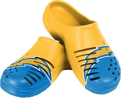 Miniatura 87 de FOCO - Sandalias de agua de jardín con logotipo de equipo de la NFL, para hombre Camuflaje tonal,logotipo grande de bloque