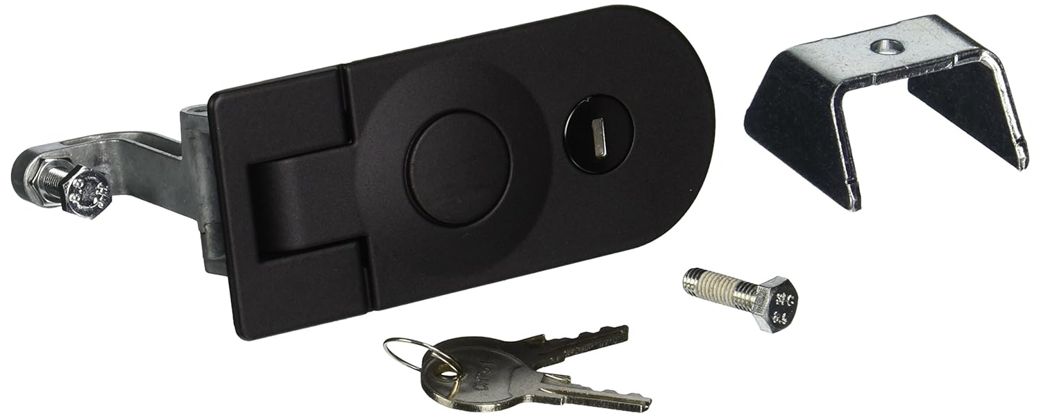 Southco C5-31-45 Black Powder Coated Zinc Alloy Sealed Lever Compression Latch, Adjustable Grip