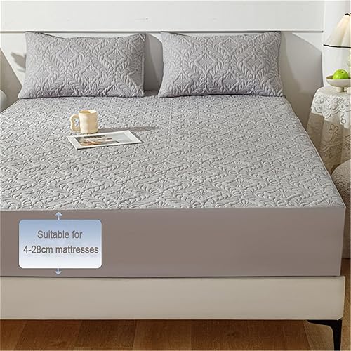 Miniatura 6 de Cubre Colchon  Protector De Colchón Acolchado Impermeable  Funda De Colchón Microfibra  Protector De Colchón Estilo Sábana Bajera  Protector De Ropa
