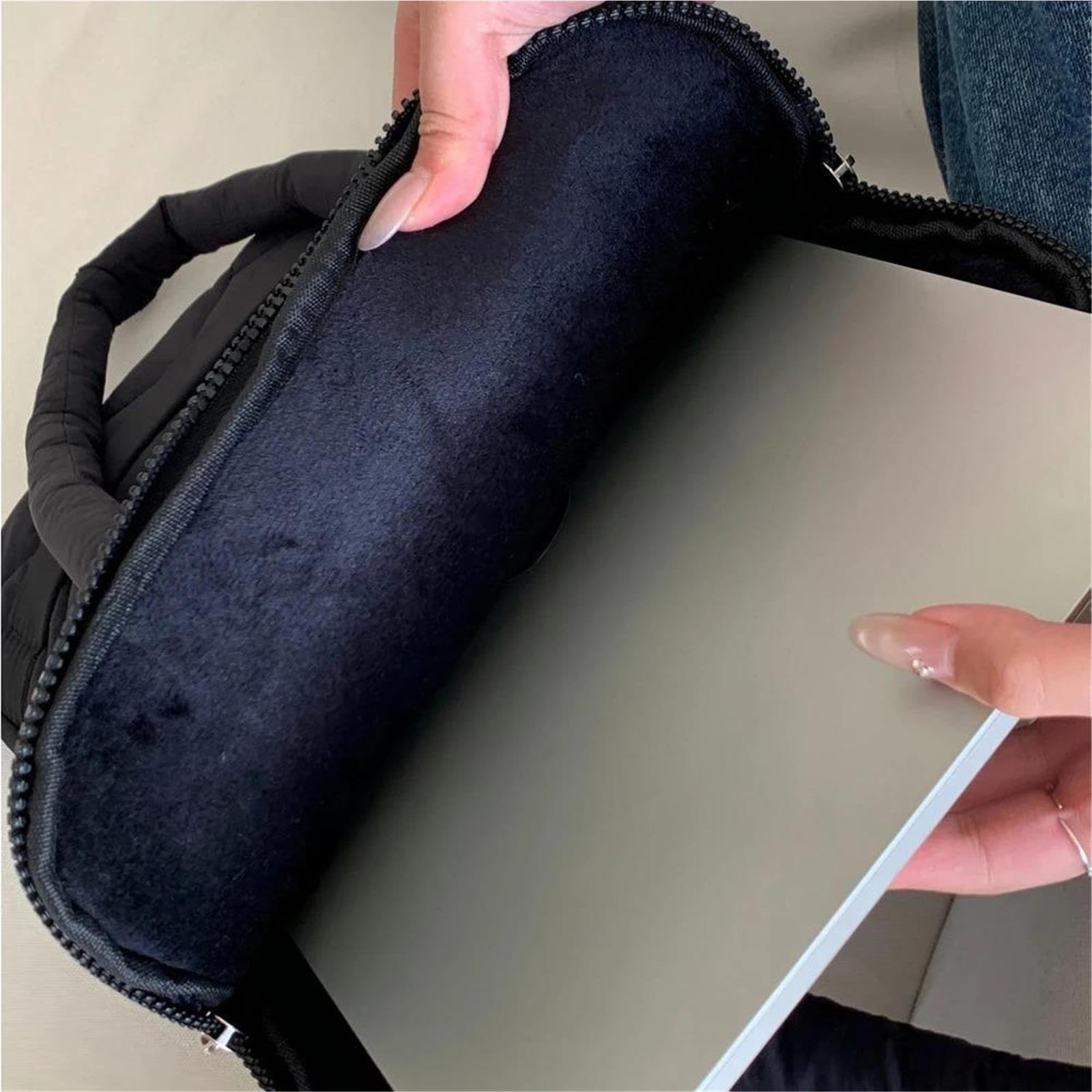 Bolso Tote Acolchado for portátil hinchado