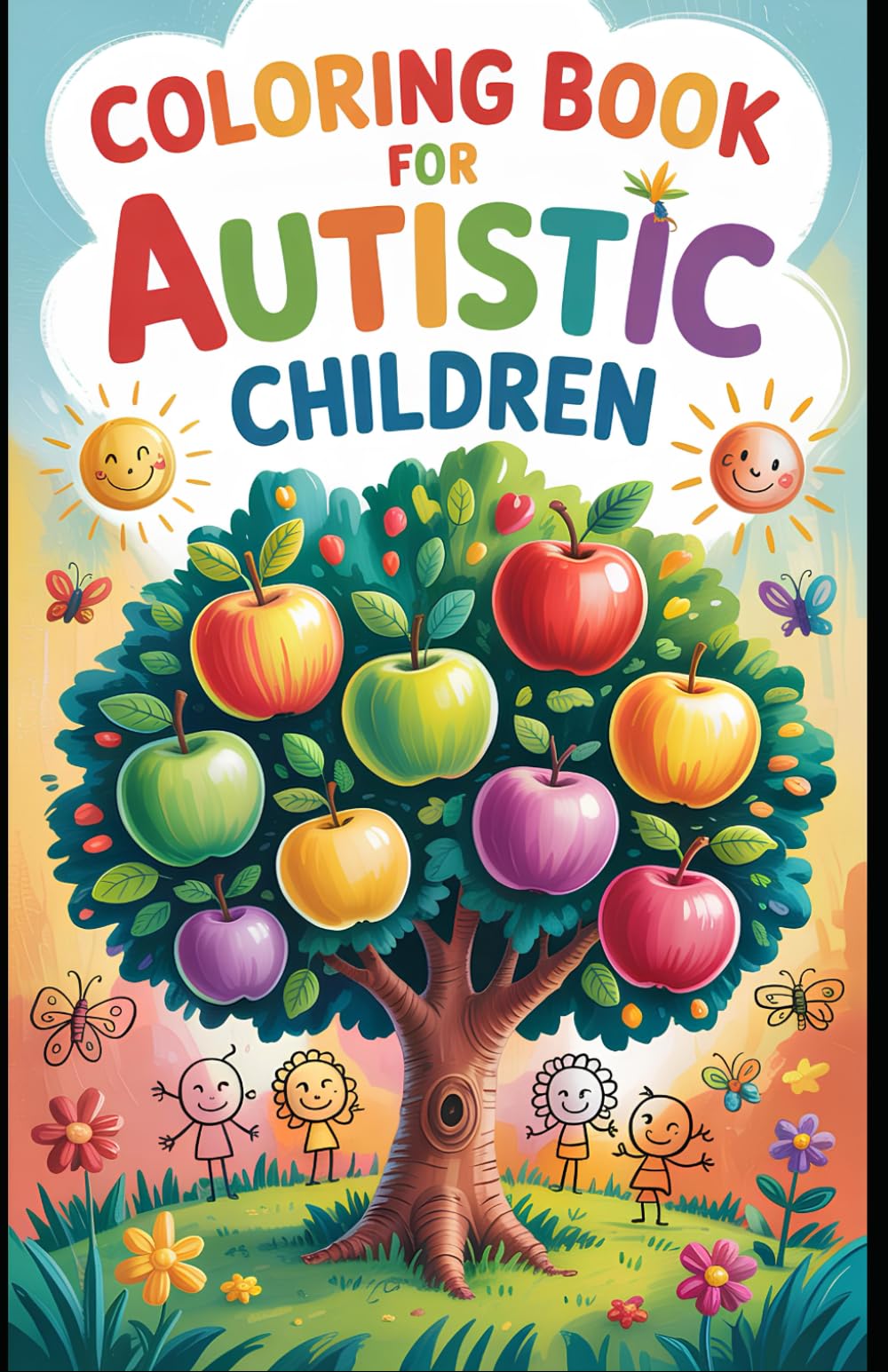 Coloring Book for Autistic Children: Easy Coloring for Autism & Sensory Needs | Simple & Calm: Autism-Friendly Coloring Book