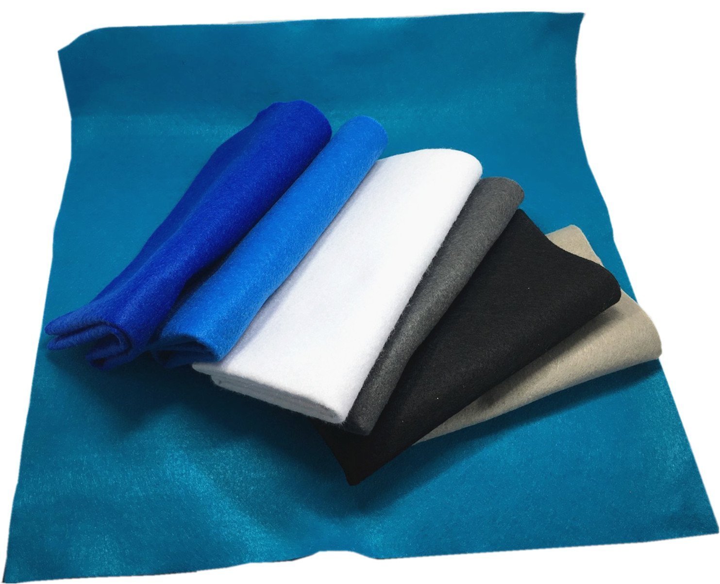 Fogli Feltro Colorato Fogli in Feltro e Pannolenci 7 pz Feltro Acrilico di Fogli