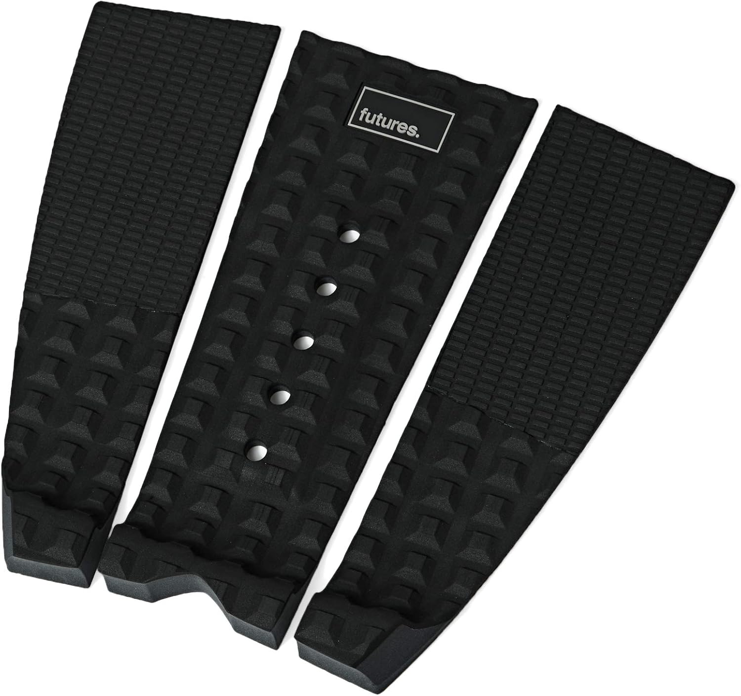 Future Fins F3P Voodoo 3-Piece Arch Traction Pad Black
