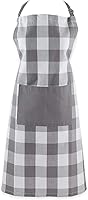 Vista 5 de DII Unisex Buffalo Check Kitchen Collection, Classic Farmhouse Chef Apron, One