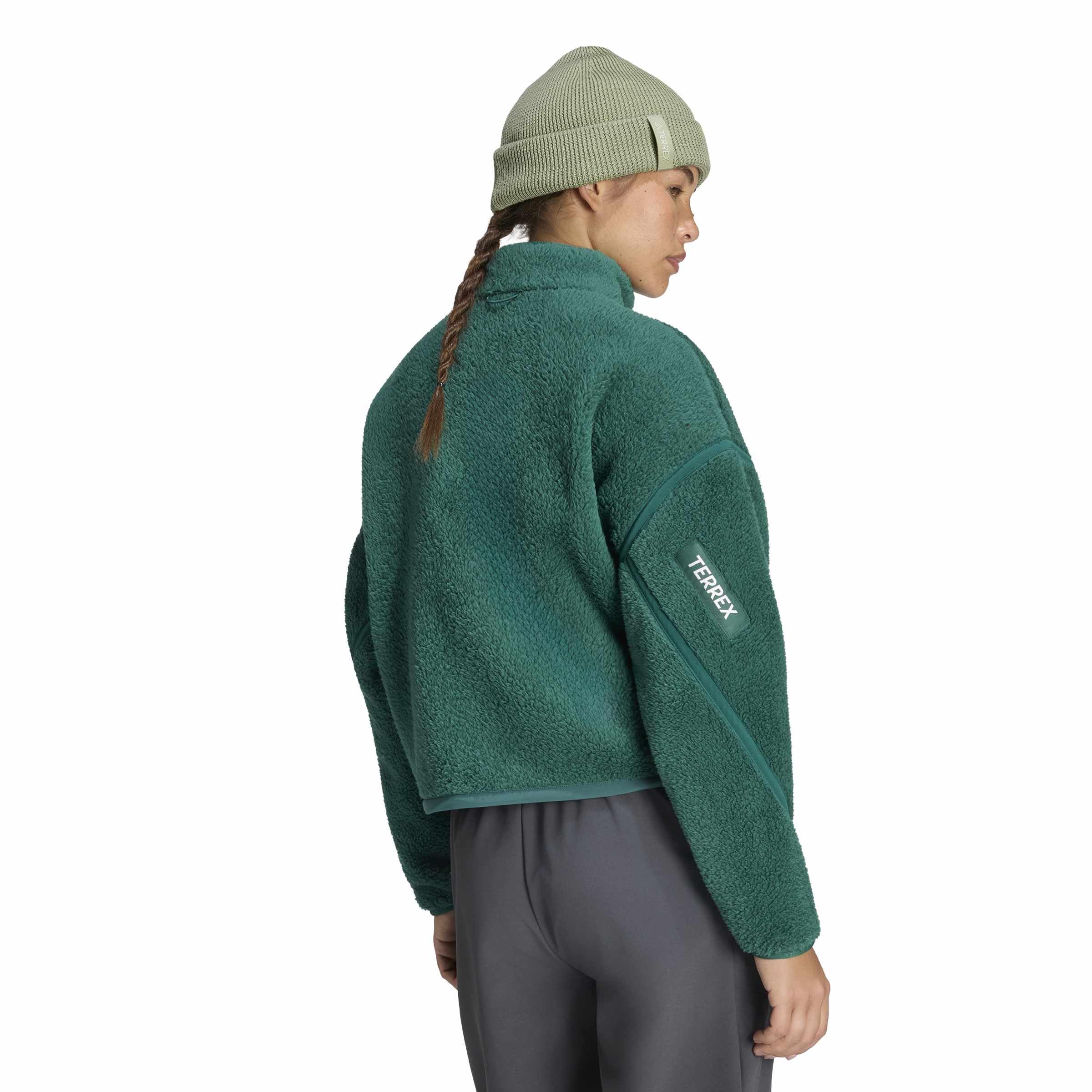 adidas Damen Terrex Multi High Pile Fleece Pullover Kapuzenpullover (1er Pack)