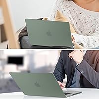 Vista 8 de TWOLSKOO Funda compatible con M4 MacBook Air de 15 pulgadas versión 2025-2023 M4 A3241 M3 A3114 M2 A2941, carcasa rígida de plástico, protector