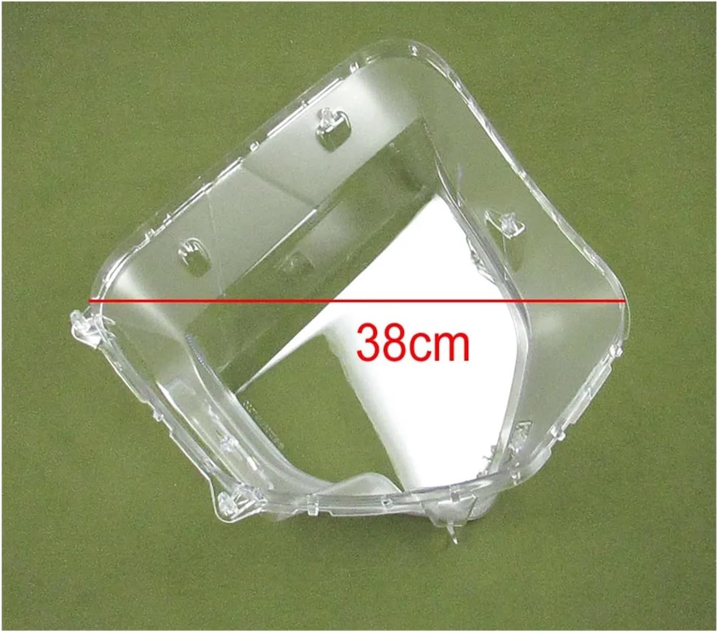 Compatible For Hyundai Santa Fe 2019 2020 Headlight Lens Cover Transparent Lampshade Headlamp Shell Plexiglass Auto Replacement Parts(1PCS left side)