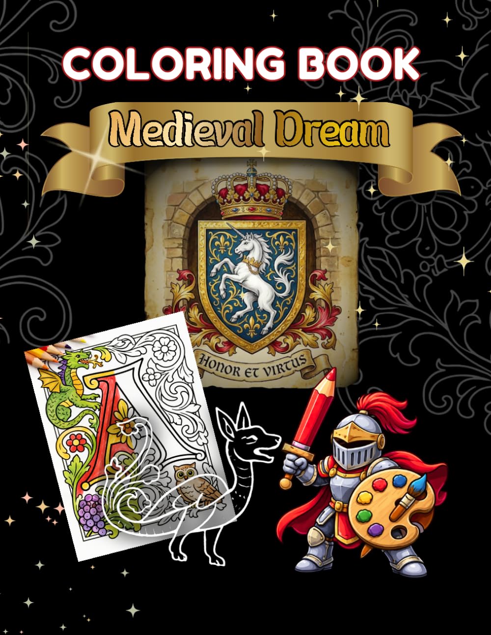 Medieval Dream Coloring Book