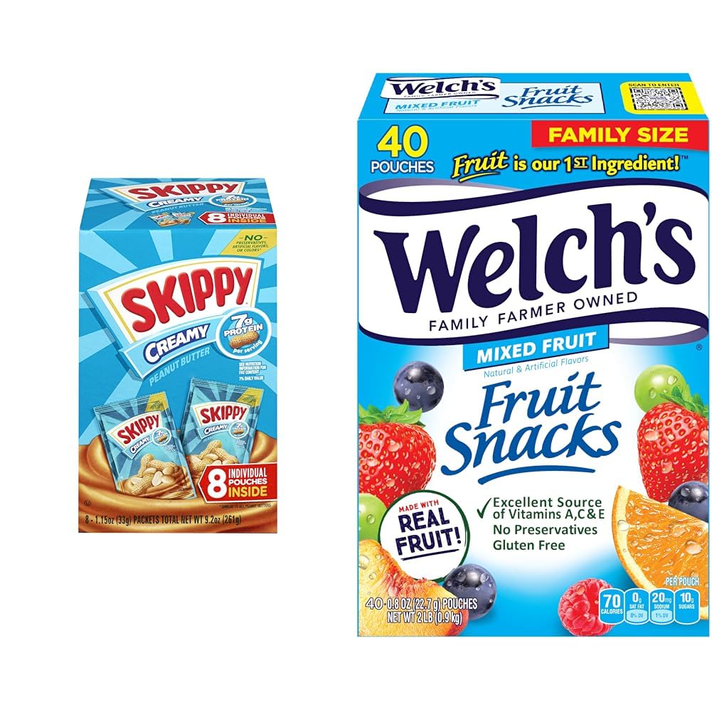 SKIPPY Creamy Peanut Butter and Welch