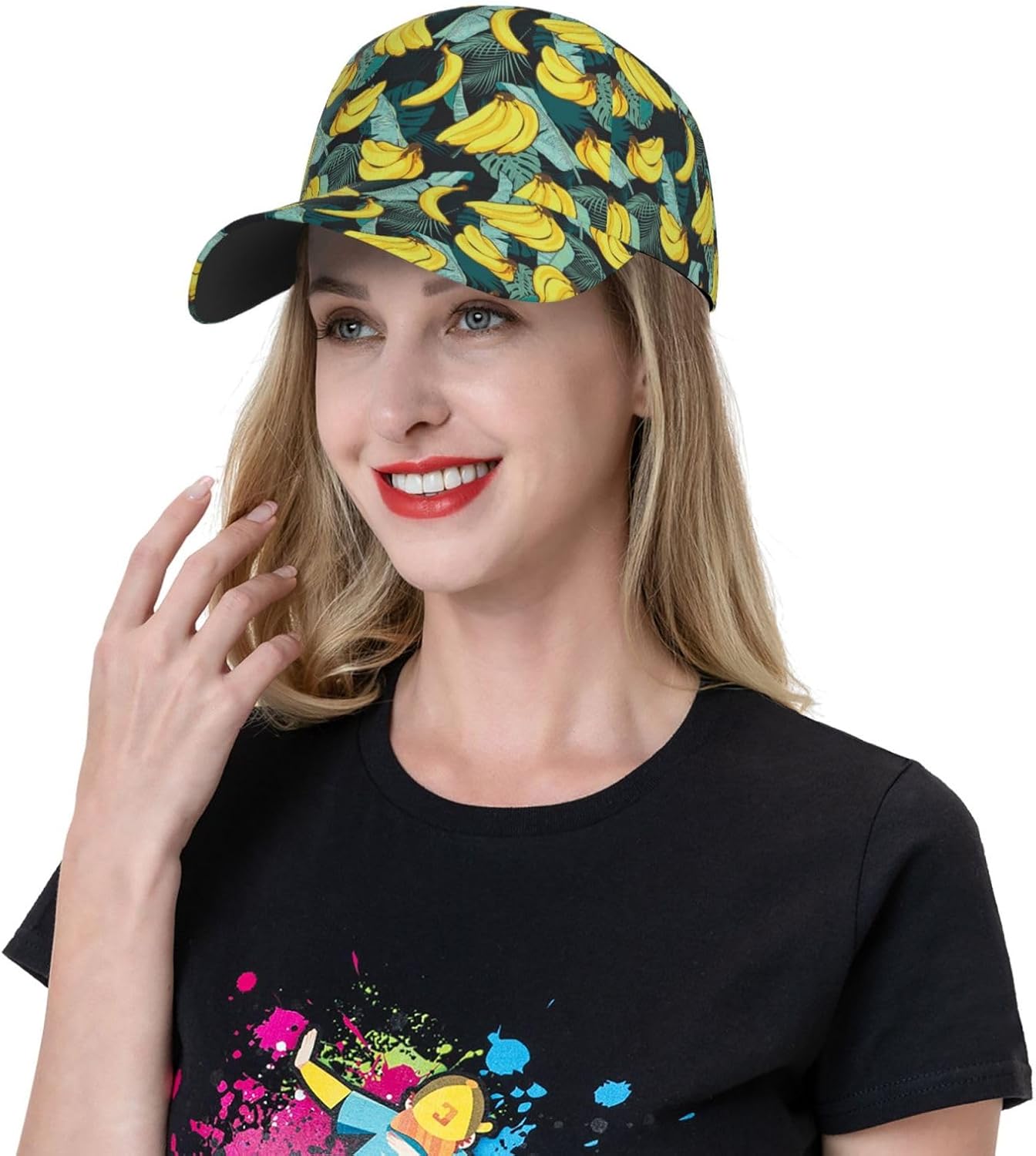 Unisex Baseball Cap Adjustable Polyester Snapback Hat for Men Women,Lightweight Breathable Dad Hat for Outdoor - Image 3