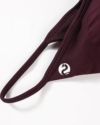 AUROLA Influence Women's Adjustable Straps Seamless Halter Sports Bra | Removable Cups, Built In Bra, V Neck, Ruched Front Design, Soft Fabric, Light Support, Yoga Pilates, Studio Everyday Wear