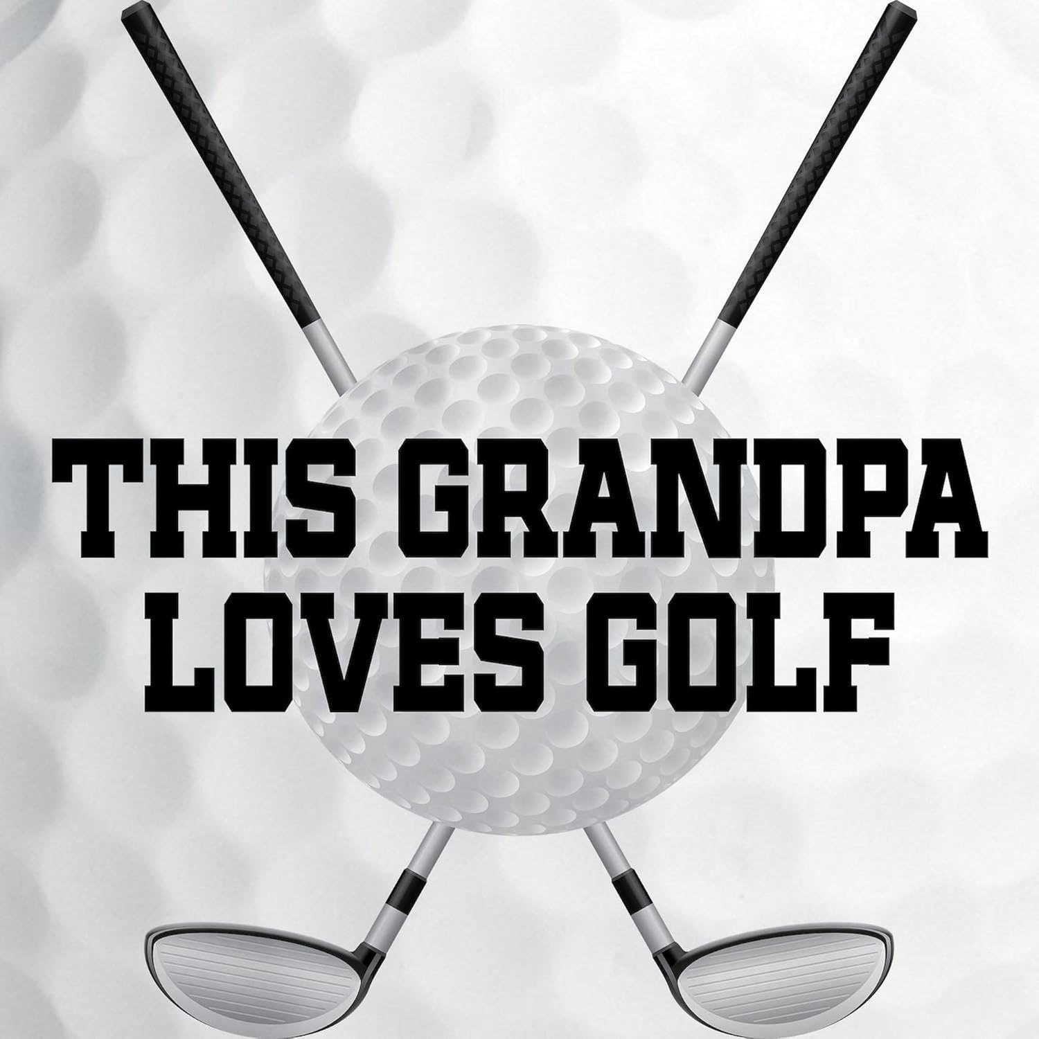 CafePress Grandpa Loves Golf Novelty Golf Balls (Pk of 12)
