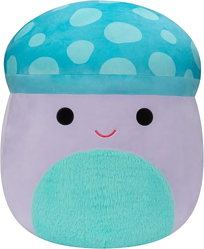 Squishmallows Original 20 pulgadas Pyle Purple Mushroom - Peluche oficial de Jazwares Jumbo Ultrasoft