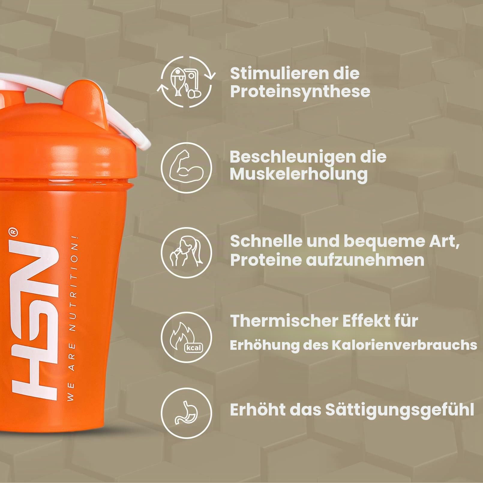 HSN Sports Evowhey - Konzentriertes Molkenprotein Nougat 2000 gr Schwarz