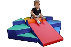 Discover Imaginative Play with FDP SoftScape Step Up and Slide Corner Climber