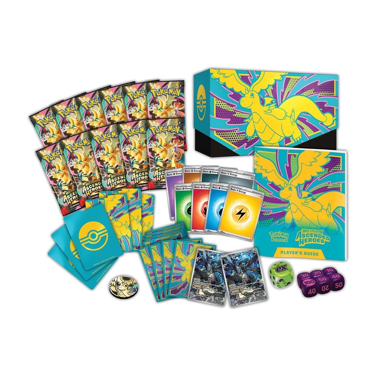 Amazon.com: Pokemon TCG: Mega Evolution Ascended Heroes Pokemon