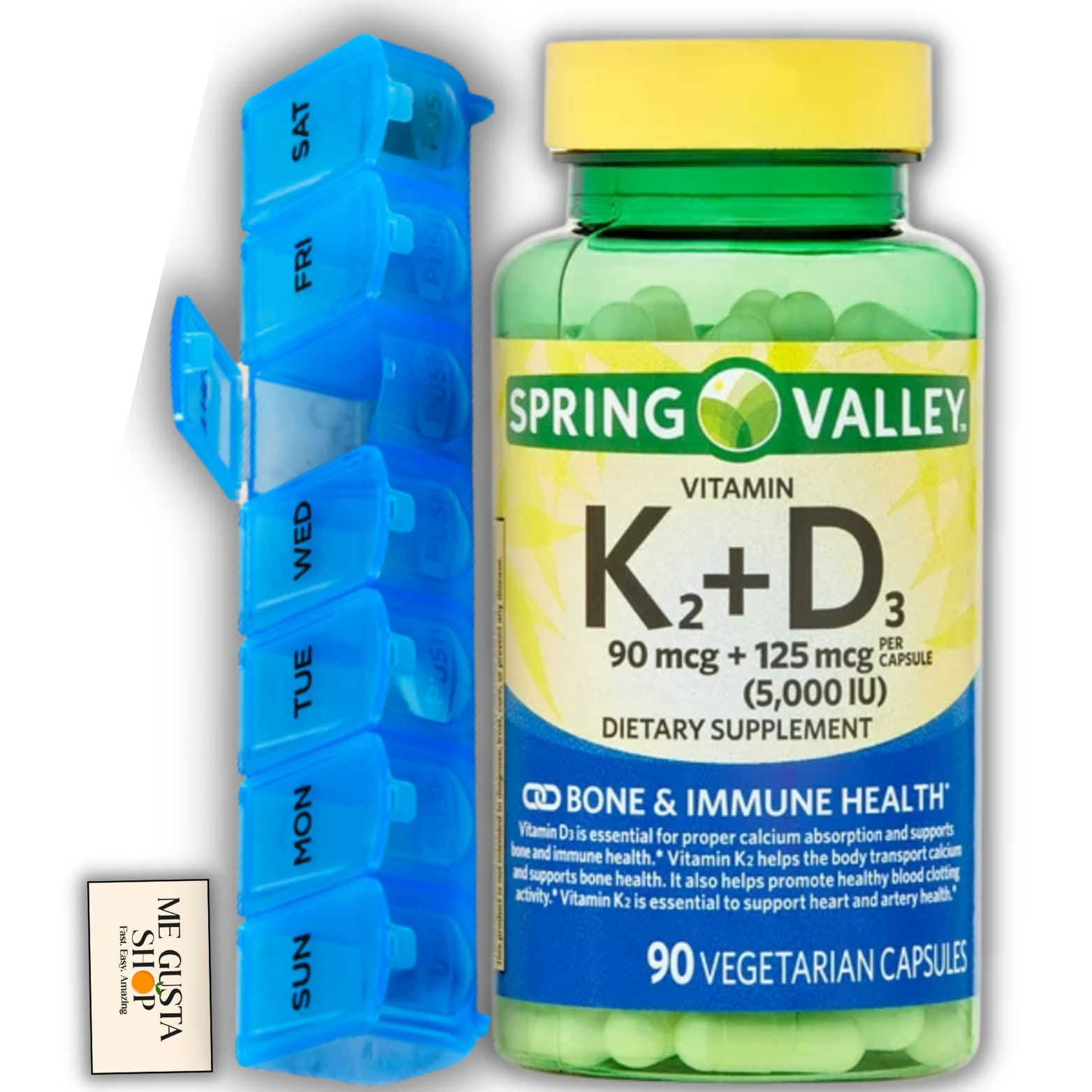 Spring Valley Vitamin K2 (90m...B0BYQV4DQ8