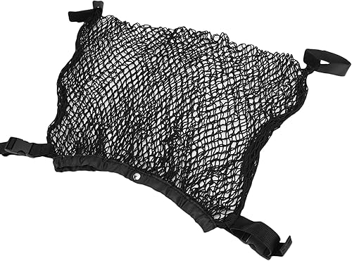 Miniatura 2 de Walfront Stroller Mesh Bag, Adjustable Polyester Storage Net for Diapers and Toys, Large Capacity SeeThrough for Baby Gear