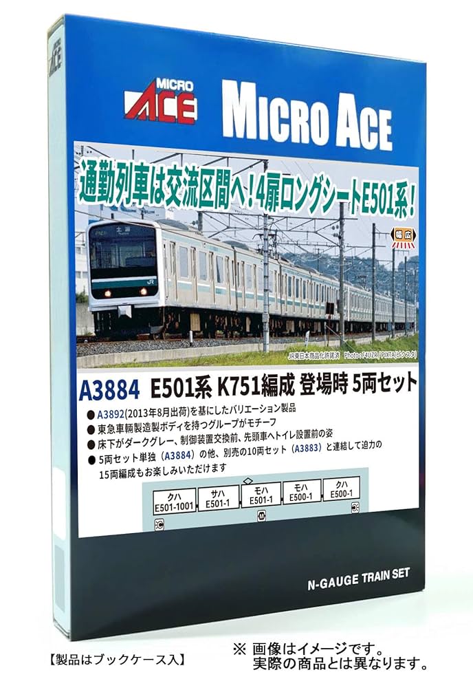 Amazon | マイクロエース (MICRO ACE) Nゲージ E501系 K751編成