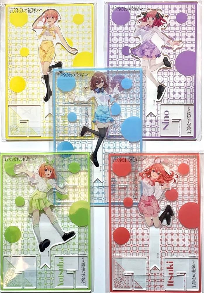 Amazon.co.jp: 五等分の花嫁シャフトテン POP UP STORE アクリル