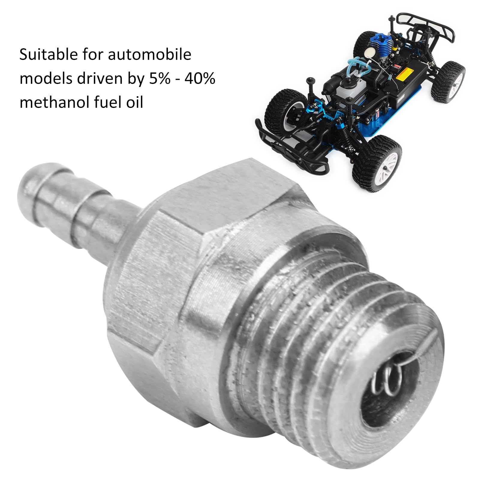 Bujía incandescente RC N3 N4 para motores de metanol, una pieza de motor nitro RC dedicada y reemplazo de bujía incandescente de coche RC para selecciones seleccionadas