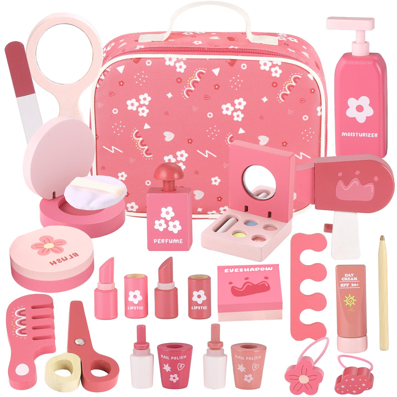 Make-upset voor kinderen, voor meisjes, 23 stuks, anti-allergene make
