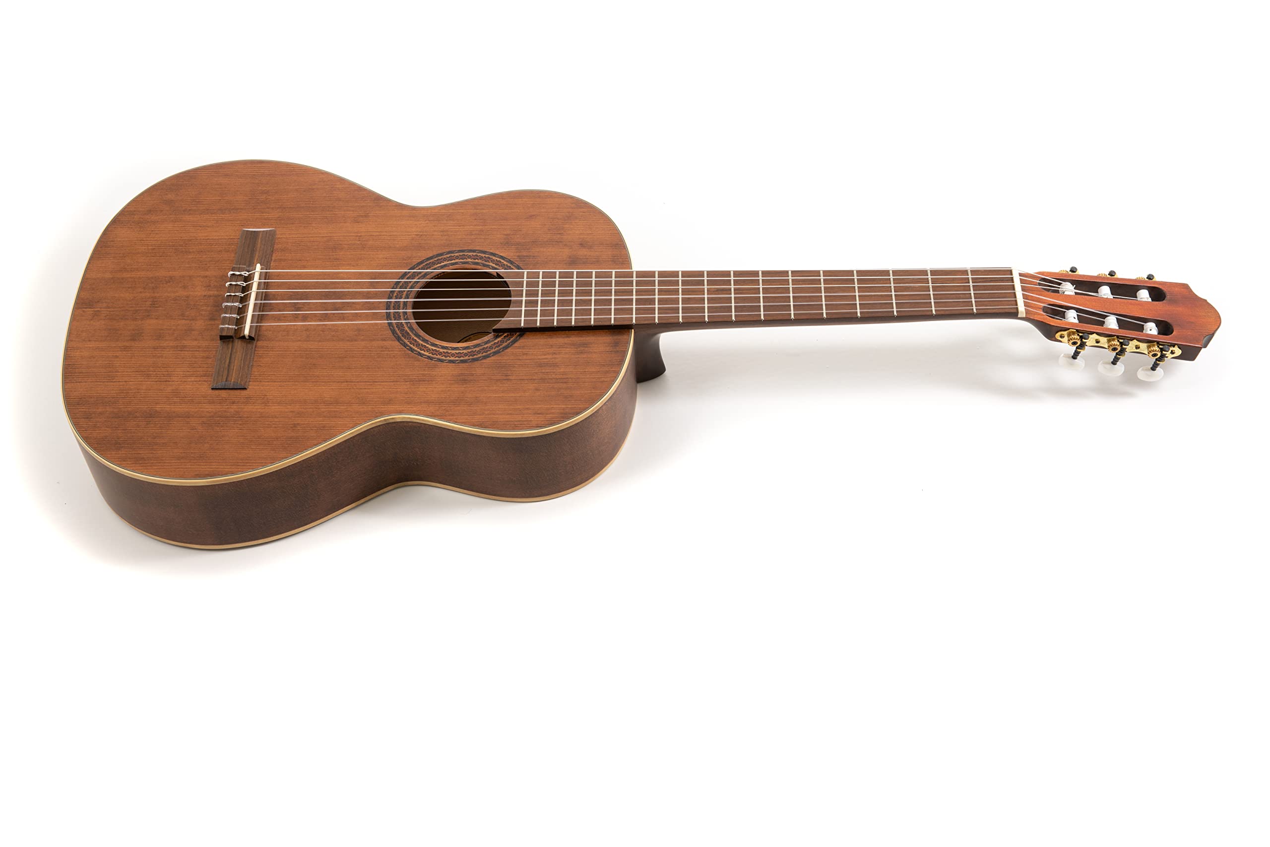 GEWA chitarra classica Pro Arte GC-Antique - misura 4/4 - tavola armonica in abete massello - meccaniche Original Van Gent - corde Hannabach - finitura opaca antica - Made in Europe