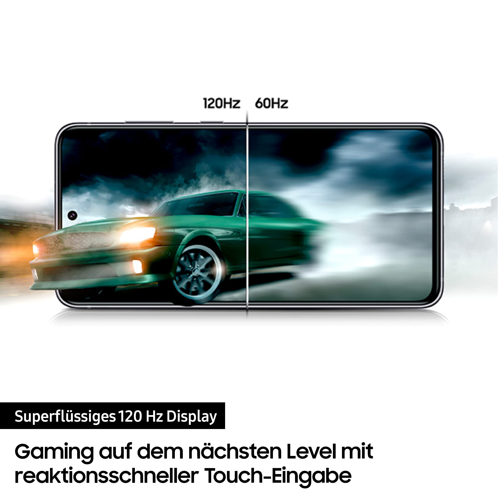 Samsung Galaxy S21 FE 5G, smartfon z systemem Android, wyświetlacz Dynamic AMOLED 6,4 cala, akumulator 4500 mAh, 256 GB/8 GB RAM, telefon komórkowy w kolorze oliwkowym, w zestawie