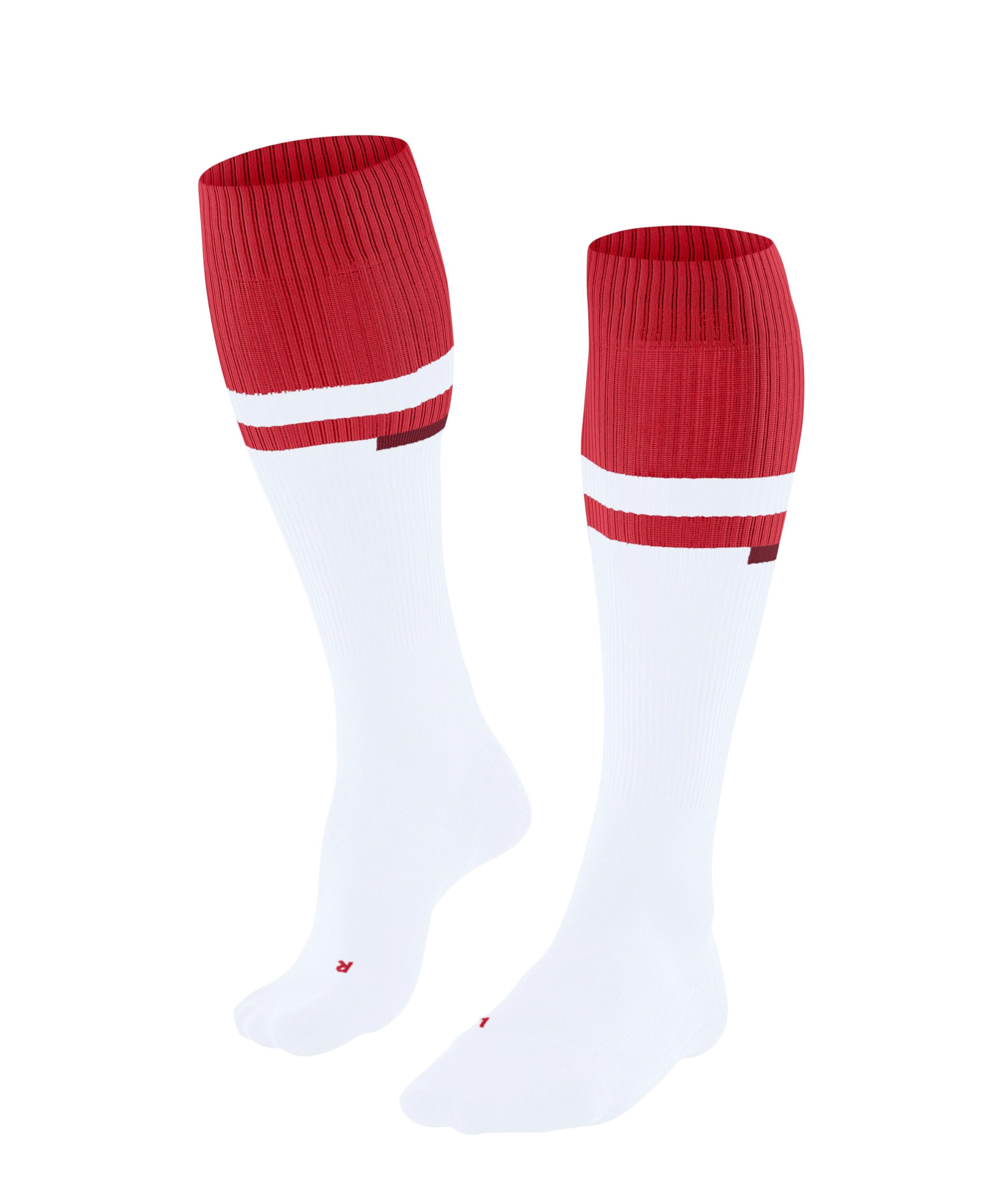 FALKE Men's RU Compression Energy M Kh Functional Yarn With Compression Running Socks 1 Pair, White 2008 - Calf circumference W3, 5.5-8