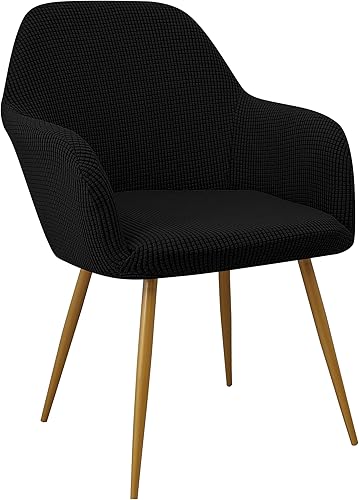 Vista 17 de Yonus - Fundas para sillas de comedor Parsons, juegos de fundas para sillas de comedor, fundas para sillones, protectores de sillas extraíbles, Azul