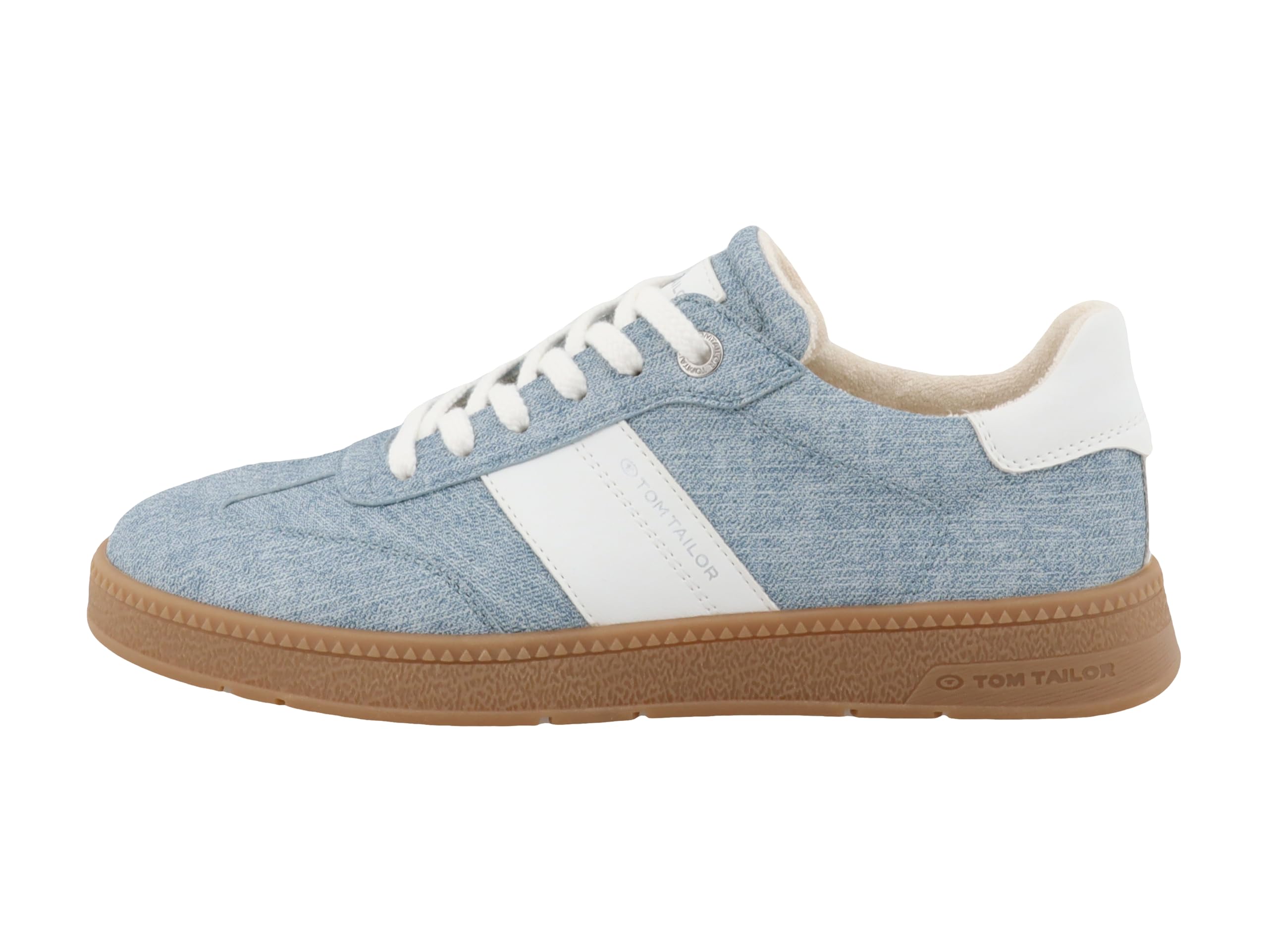 TOM TAILOR Women 9590150002 Sneaker, Jeans White, 7 UK