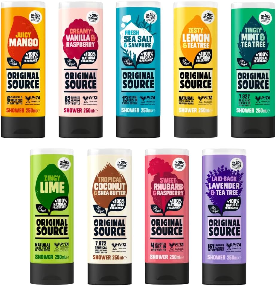 Original Source - Any 4 - Choose Your Favourite 4, 250 ml (Pack of 4)