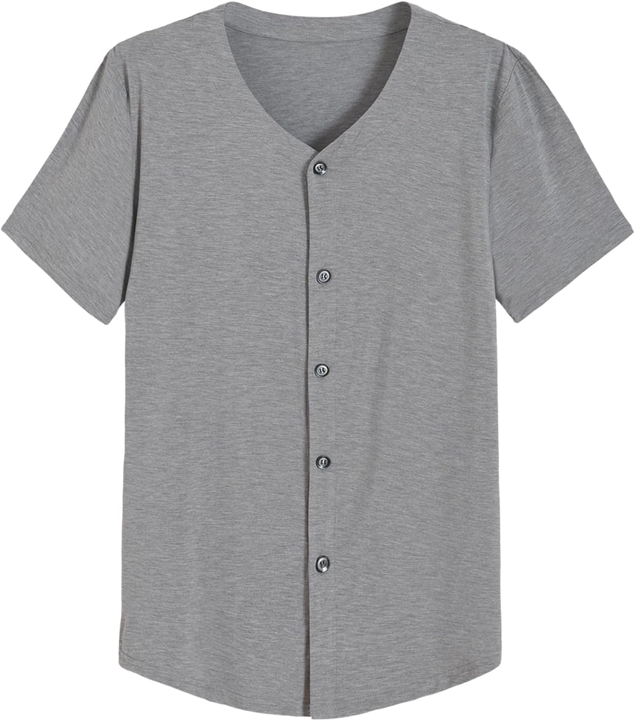 Latuza Men's Bamboo Viscose Button Down Pajama Shirt 2 Pack - Image 3