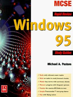 Windows 95: Rapid Review Study Guide (Rapid Review Study Guides)