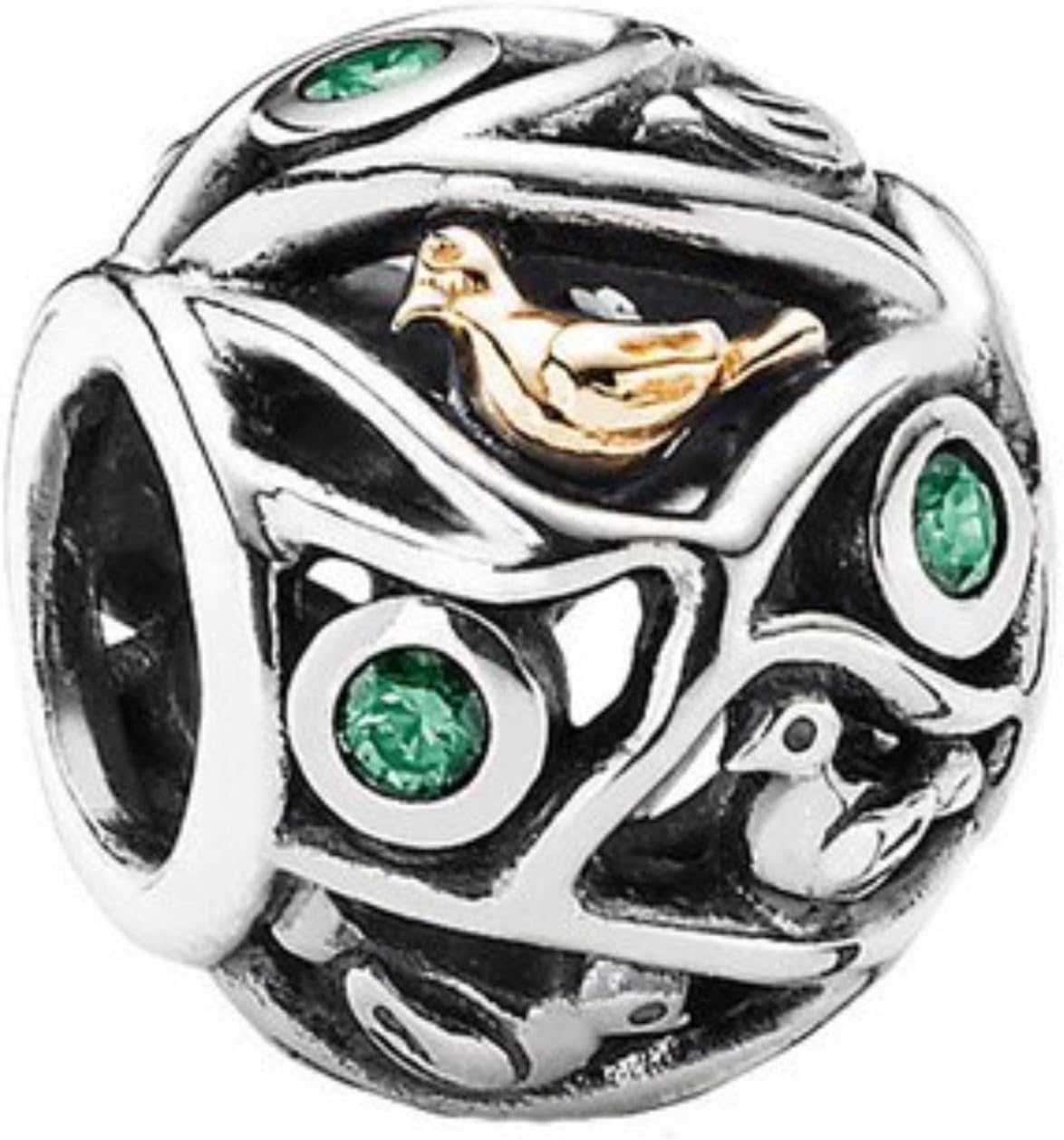 Pandora 791213CZN Birds Of A Feather Charm