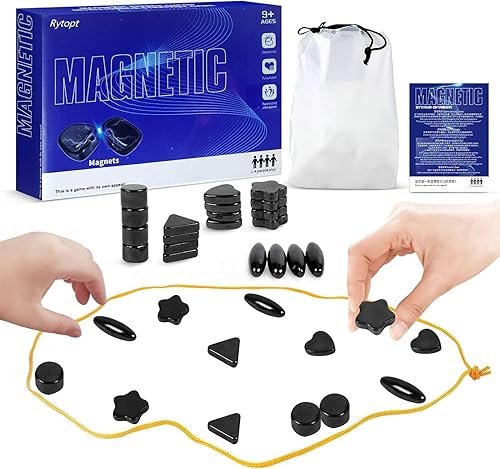 Juego de ajedrez magnético, juego de ajedrez magnético, juegos de mesa de batalla, juegos familiares 2023 para niños y adultos, divertido juego de