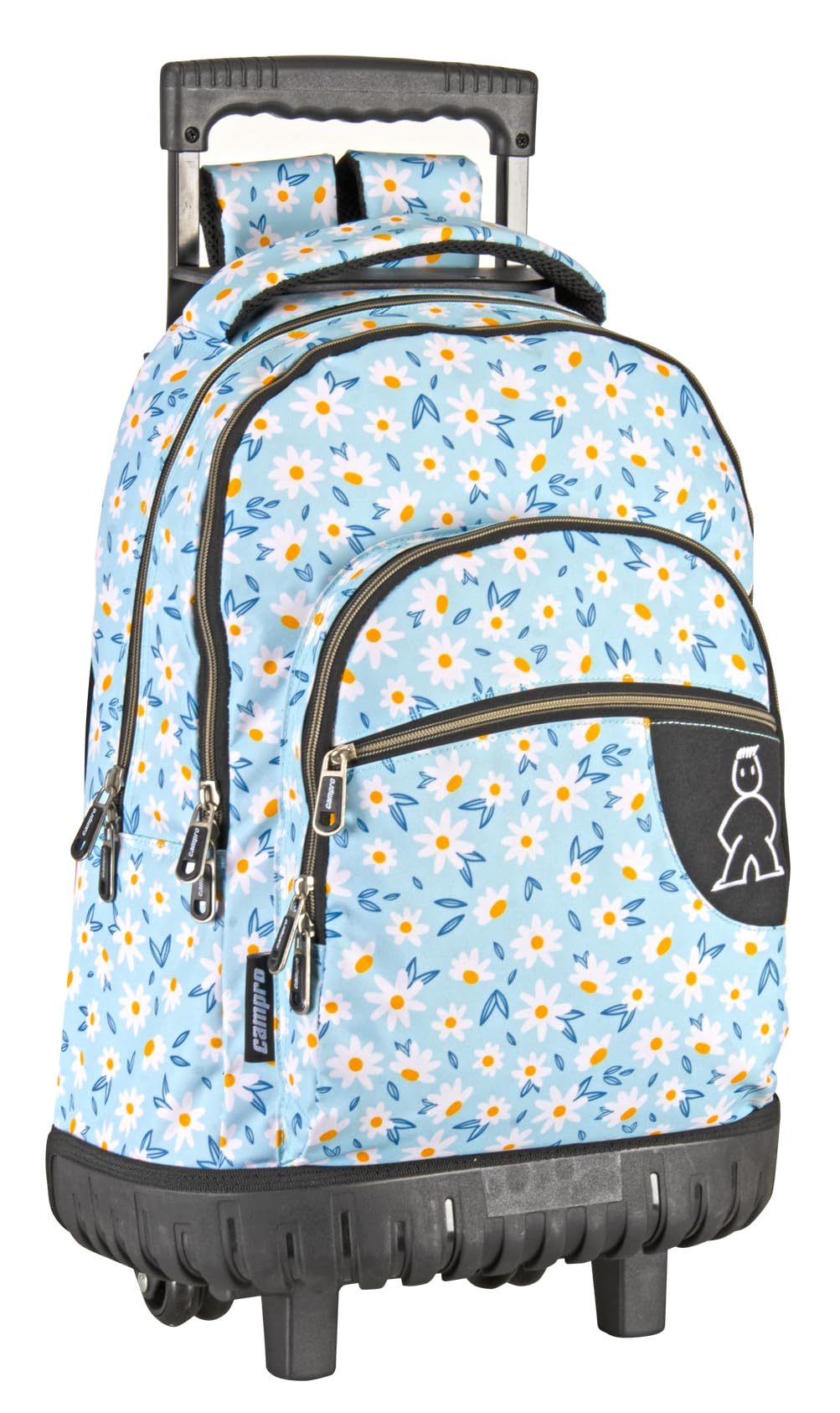 Campro Scarlet Perona 58848 Compact Wheeled Junior Computer Backpack, Colour, One Size, Casual, Colour, Taille Unique, Casual