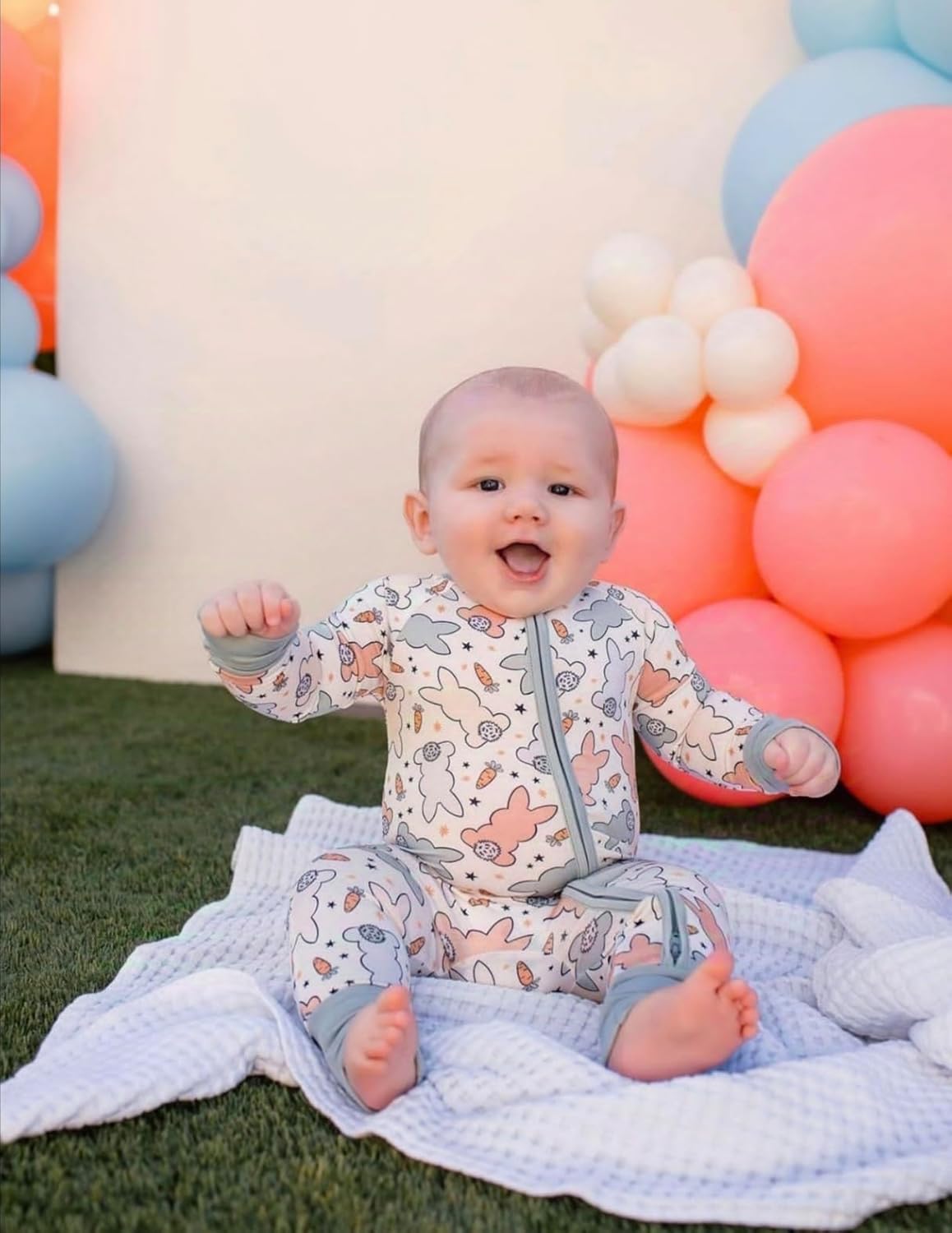 Thorn Tree Baby 4Th of July Clothes Independence Days Romper Summer Newborn Infant Boy Girls Jumpsuit - Image 2