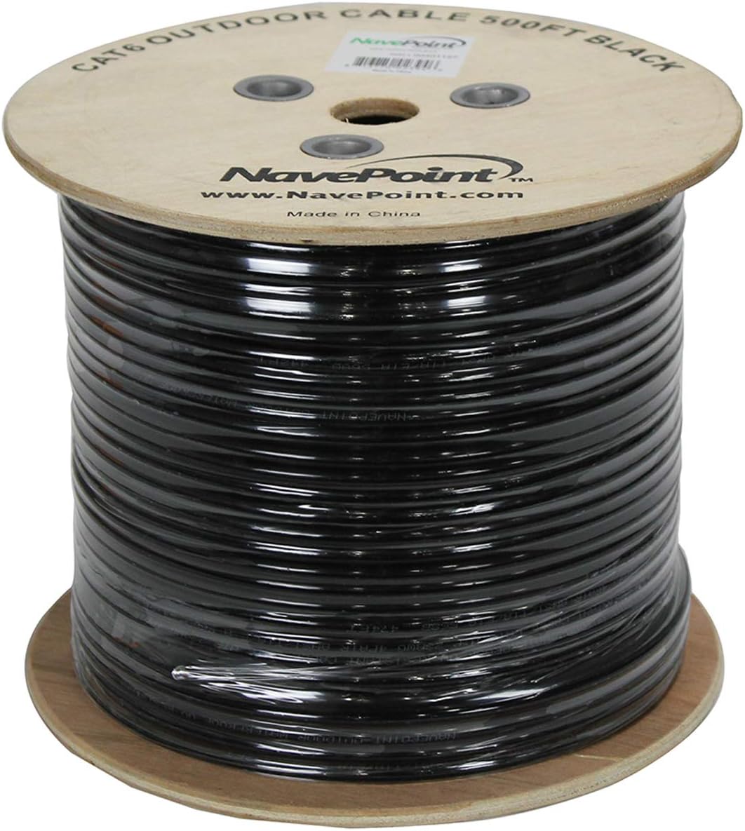 Amazon.com: NavePoint CAT6 UTP Outdoor Direct Burial HDPE Ethernet ...