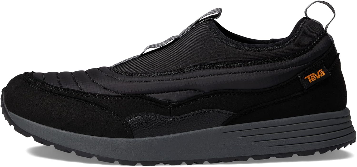 Teva Men's ReEmber Vistaverse Moccasin, Black, 12