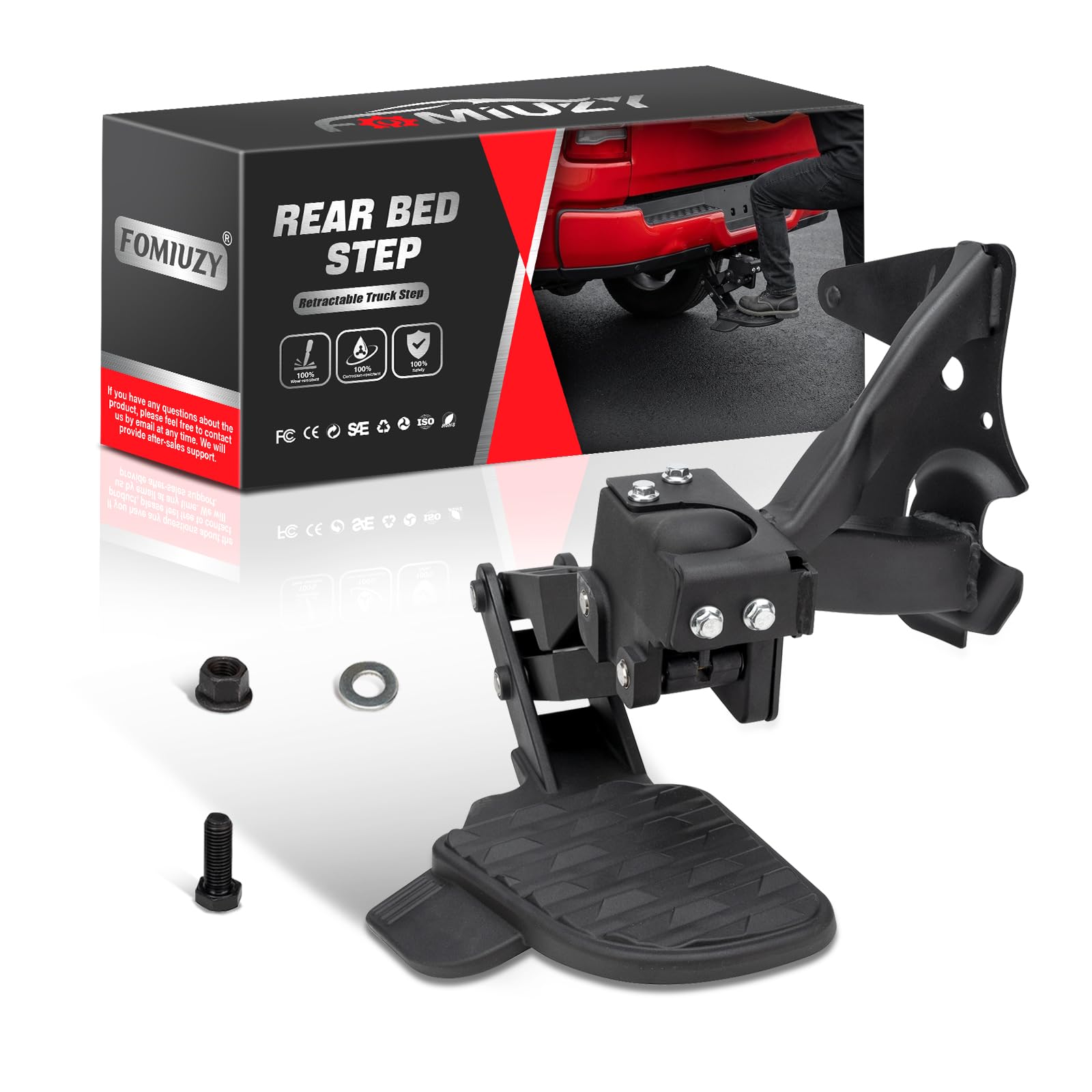 WEILEITE Rear Bed Step Retractable Truck - ram 1500 bed step