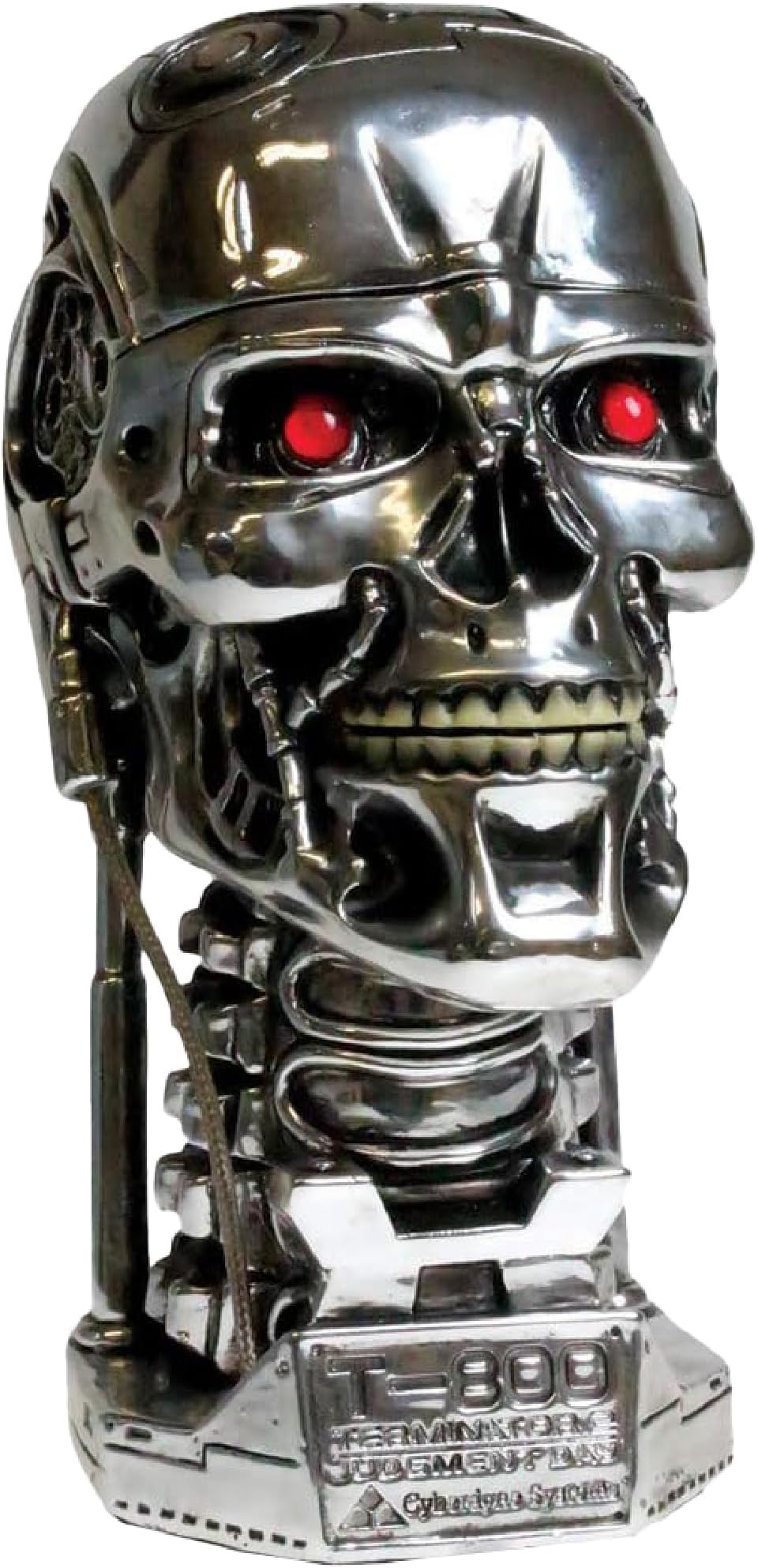 Nemesis Now B1427D5 Terminator Head Box 18cm Silver,21cm