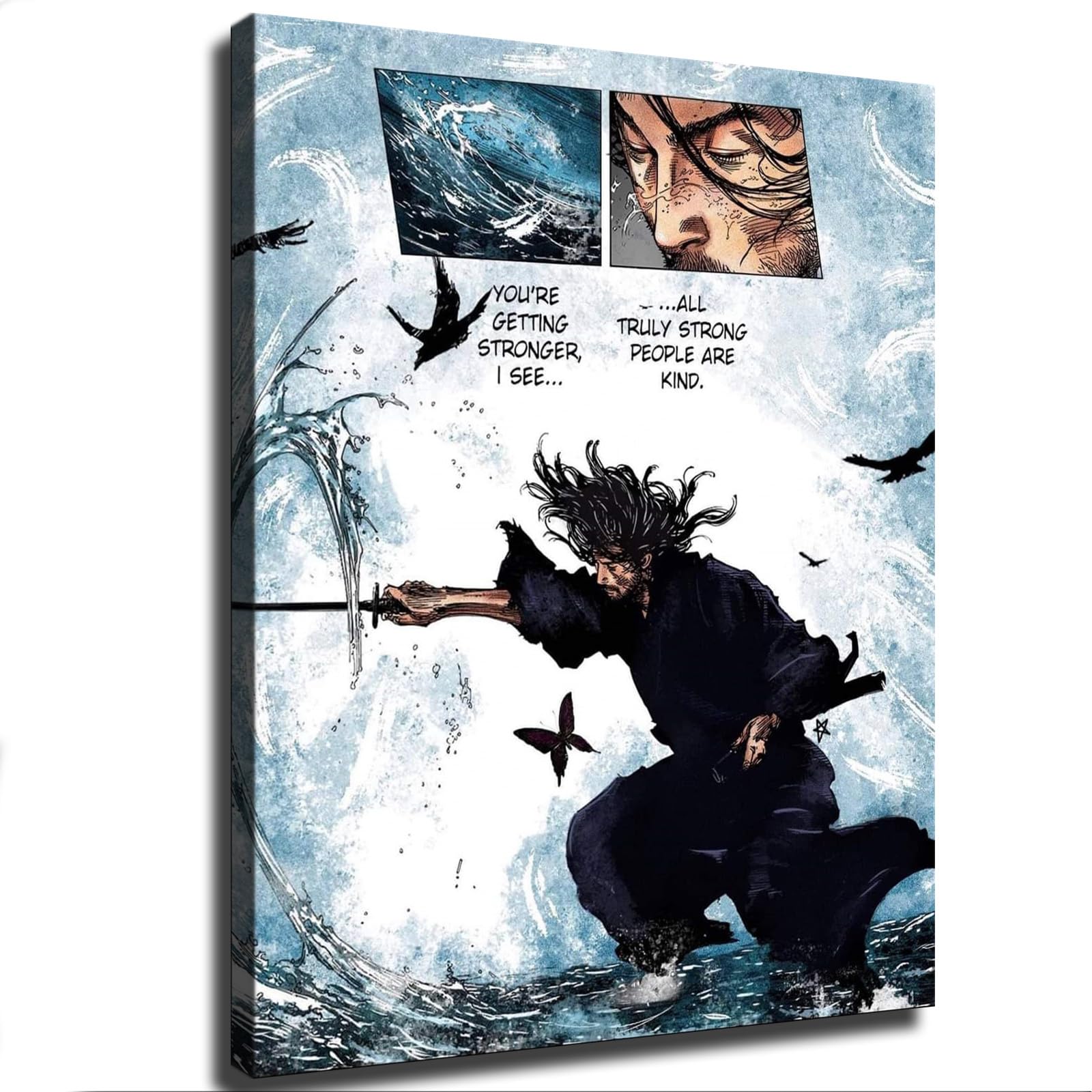 Amazon.co.jp: 日本の侍ポスター 宮本武蔵 バガボンド ポスター 壁画