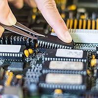 Vista 4 de Adaptador de enchufe de chip IC DIP para soldadura [para placa de circuito PCB] - Paso de 0.100 in, 20 pines planos, 10 piezas